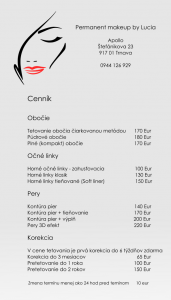 Cenník 2019A
